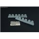 F4U Corsair - F6F Hellcat wheels (five types) - 1/144 update set
