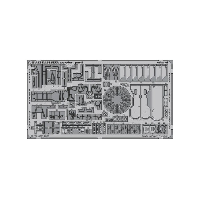 F-16I SUFA exterior - 1/48 PE set