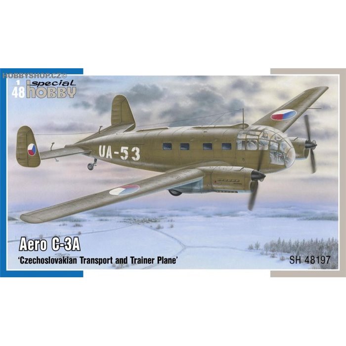 Aero C-3A Transport and Trainer plane - 1/48 kit