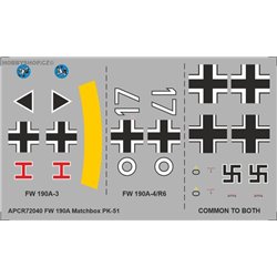 FW 190A - 1/72 decal