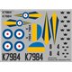 Gloster Gladiator Mk.I - 1/72 decal