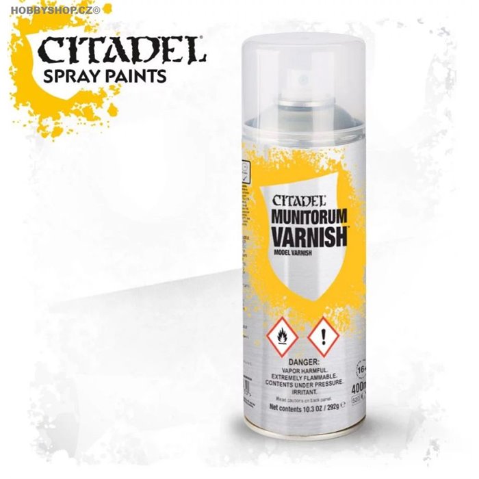 Munitorum Varnish Spray 400ml matt