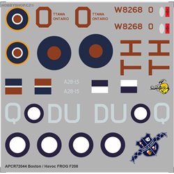 Boston / Havoc - 1/72 decal