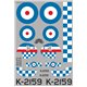 Bristol Bulldog - 1/48 decal