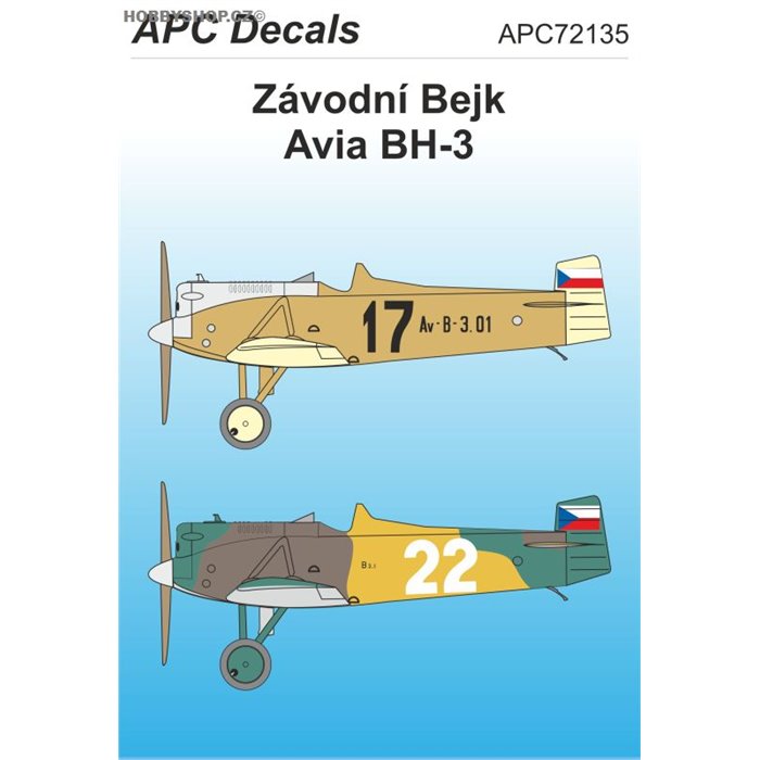 Závodní Bejk - 1/72 obtisk