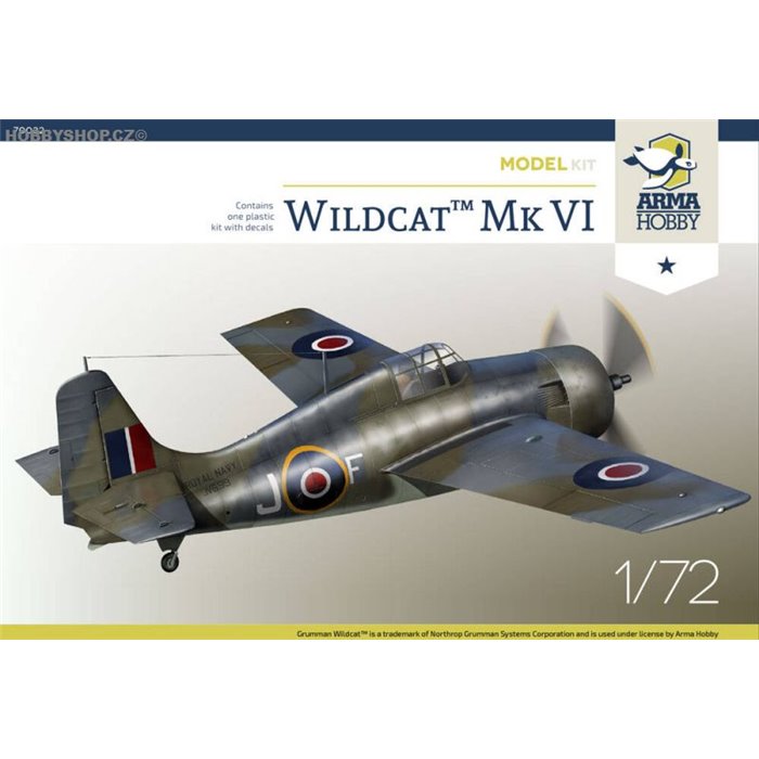 Wildcat Mk.VI - 1/72 plastic kit