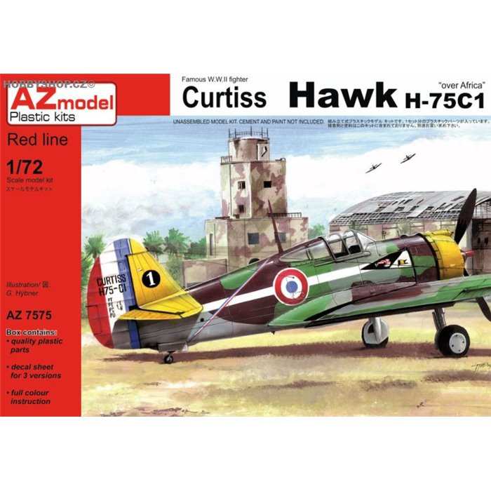 Curtiss Hawk H-75C1 „Over Africa“ - 1/72 kit