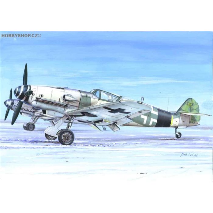 Bf 109K-4 „Kurfürst“ - 1/72 kit