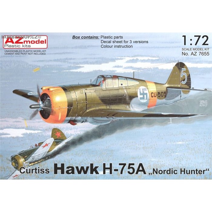 Curtiss Hawk H-75A „Nordic Hunter“ - 1/72 kit