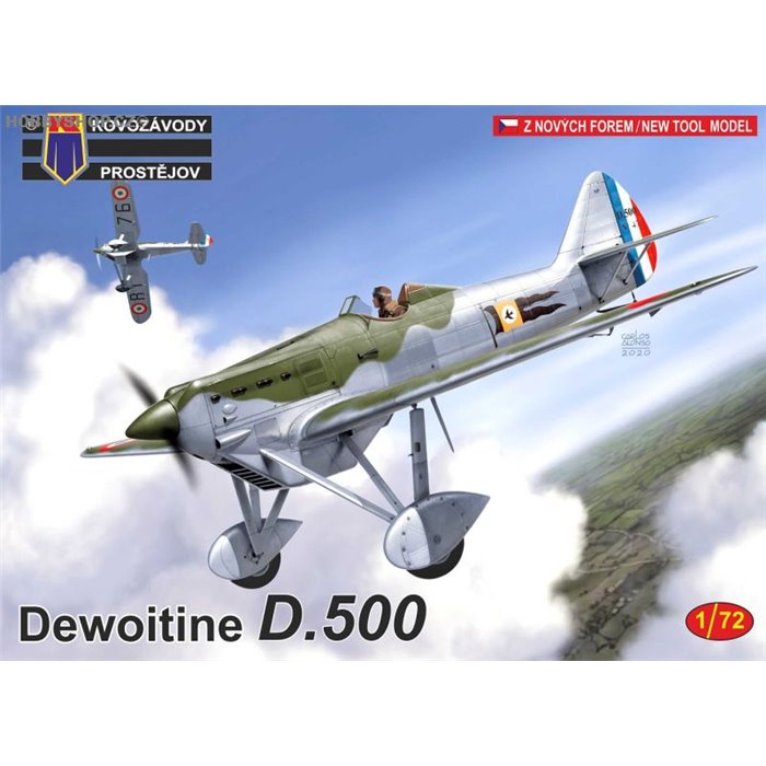 Dewoitine D.500 - 1/72 kit