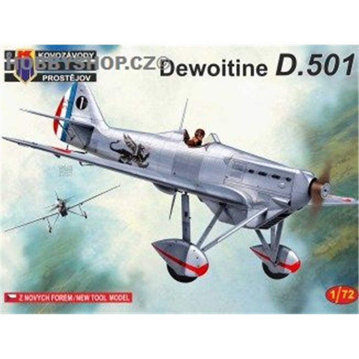 Dewoitine D.501 - 1/72 kit