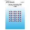 Czech Army AFV insignia - 1/48 decal