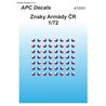 Czech Army AFV insignia - 1/72 decal