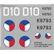 Spitfire Mk.I CSR - 1/144 decal