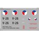 Letov S-162 - 1/144 decal