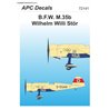 B.F.W. M.35b W. Willi Stör - 1/72 obtisk