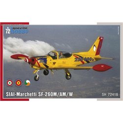 SIA-Marchetti SF-260M/AM/W - 1/72 kit