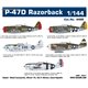 P-47D Razorback - 1/144 kit