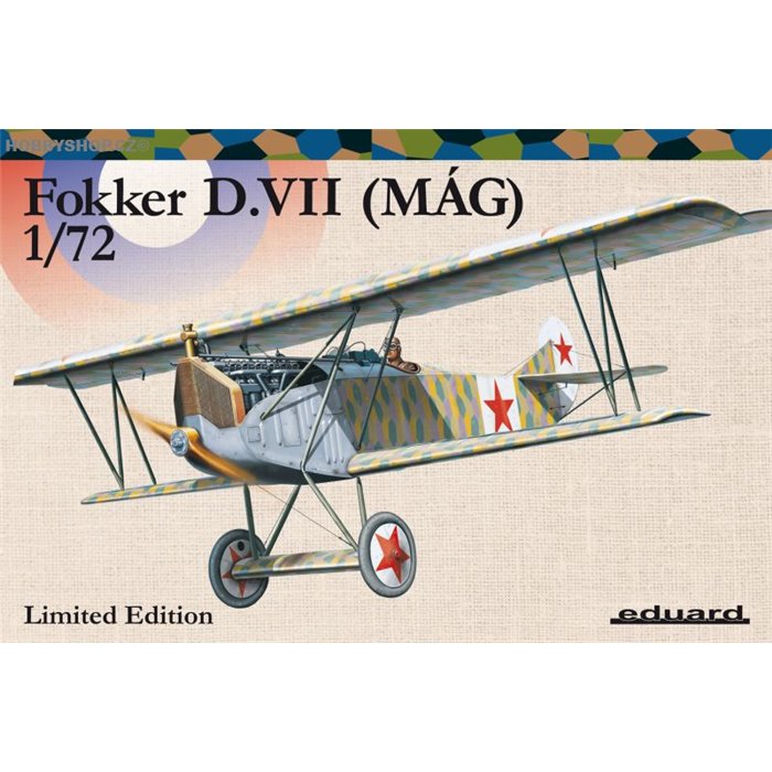 Fokker D. VII (MÁG) - 1/72 kit