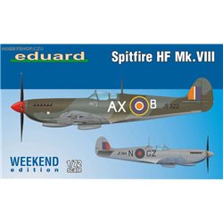 Spitfire HF Mk.VIII Weekend - 1/72 kit