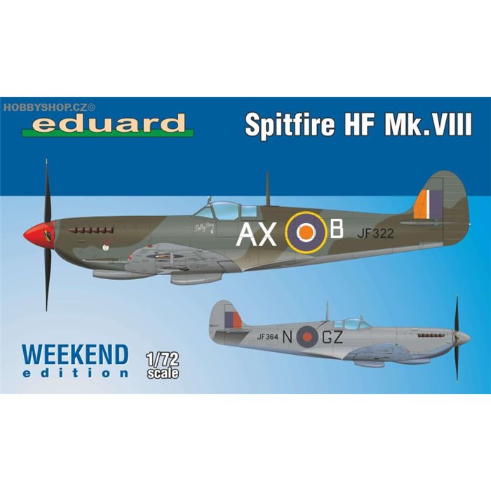 Spitfire HF Mk.VIII Weekend - 1/72 kit