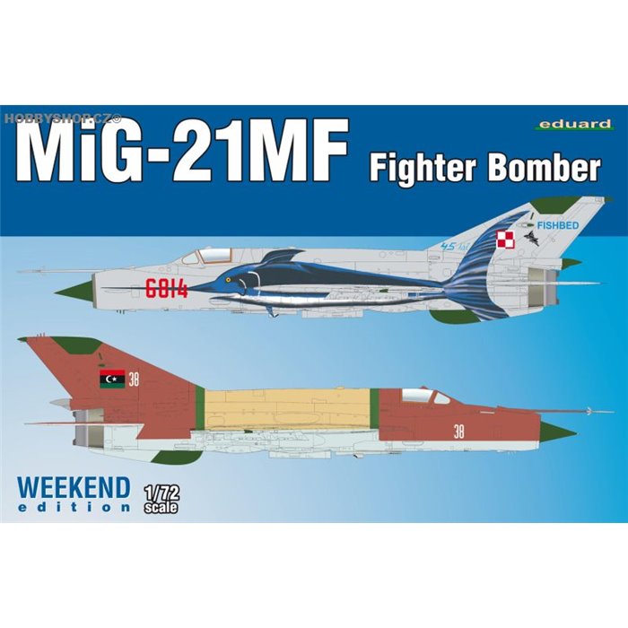 MiG-21MF Fighter-Bomber Weekend - 1/72 kit