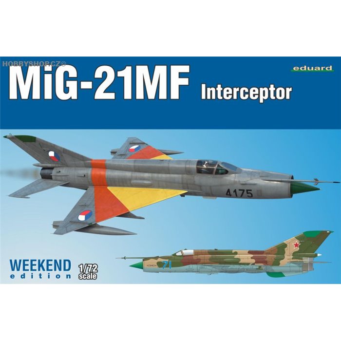 MiG-21MF interceptor Weekend - 1/72 kit