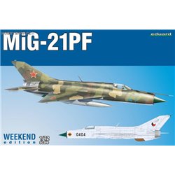 MiG-21PF Weekend - 1/72 kit