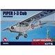 Piper J-3 Cub International - 1/48 kit