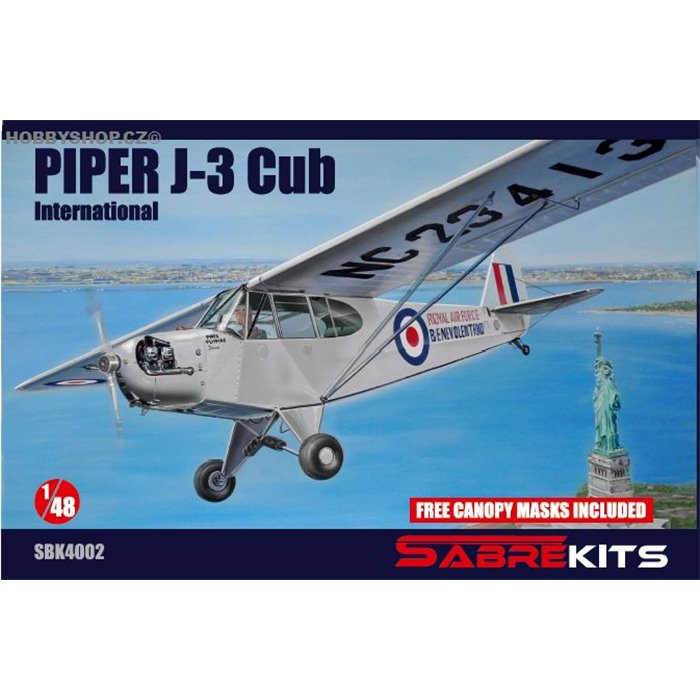 Piper J-3 Cub International - 1/48 kit