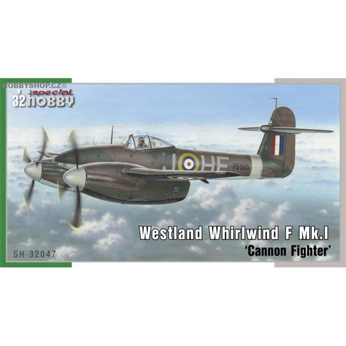 Westland Whirlwind Mk.I Cannon Fightera - 1/32 kit