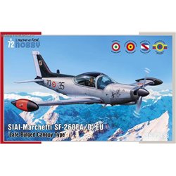 SIA-Marchetti SF-260EA/D/EU Late bulged canopy - 1/72 kit