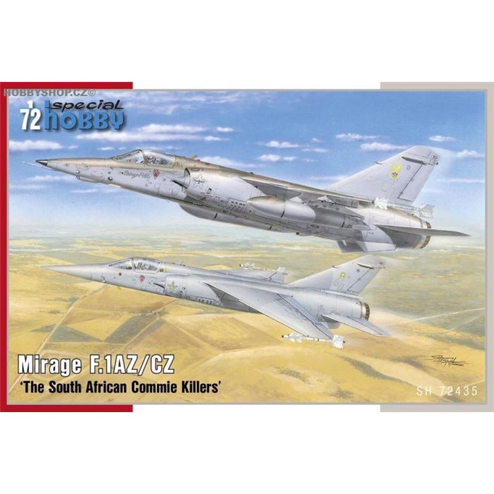 Mirage F.1AZ/CZ ‘The South African Commie Killers’ - 1/72 kit