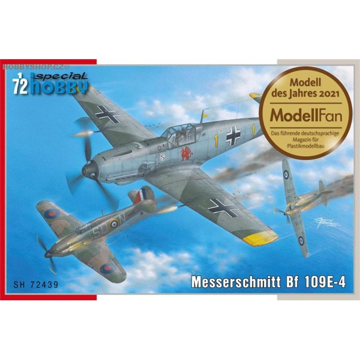 Messerschmitt Bf 109E-4 - 1/72 kit