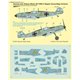 Bf 109E-4 German Ace H. Wick Decal Motley Camo - 1/72 obtisky