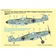 Bf 109E-4 German Ace H. Wick Decal Motley Camo - 1/72 obtisky