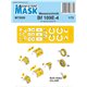 Messerschmitt Bf 109E-4/7 Mask - 1/72 maska