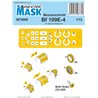 Messerschmitt Bf 109E-4/7 Mask - 1/72 mask