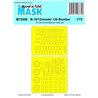 B-10/12/model 139 Bomber  Mask - 1/72 mask