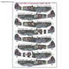 Czech pilots on Spitfire Mk.IXc - 1/72 decals