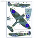 Czechoslovak commanders in Spitfires - 1/72 decals