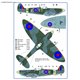 Czechoslovak commanders in Spitfires - 1/72 decals