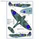 Czechoslovak commanders in Spitfires - 1/72 decals