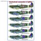 Czechoslovak commanders in Spitfires - 1/72 decals