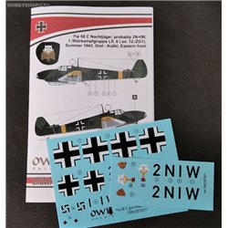 Fw 58C Nachtjäger - 1/72 decals