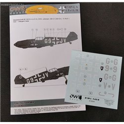 Bf 109E-4 mitt PeilG IV - 1/72 obtisk