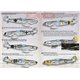 Messerschmitt Bf 109G-14 Late versions - 1/72 decals