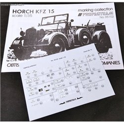 Horch Kfz. 15 - 1/35 obtisk