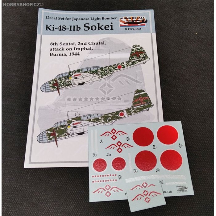 Ki-48-IIb Sokei - 1/72 decals