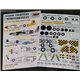 Allied fighters over the Mediterranean - 1/72 decals